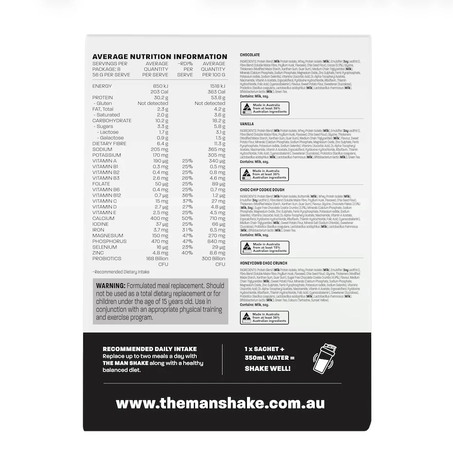 The Man Shake Favourites Variety 8 Pack - Image 3